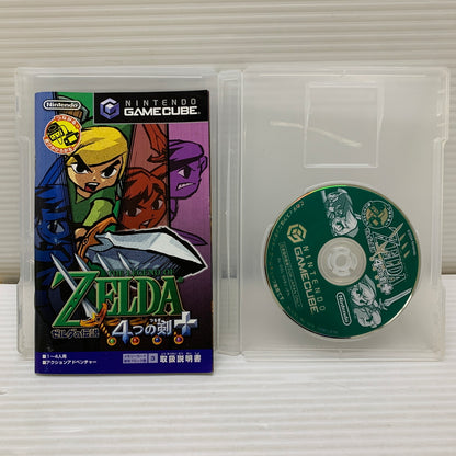 【中古品】 GC ゼルダの伝説 4つの剣+ ゲームキューブ ゲームソフト レトロゲーム 任天堂 ゲームボーイアドバンス 023-260531-em-03-min 万代Net店