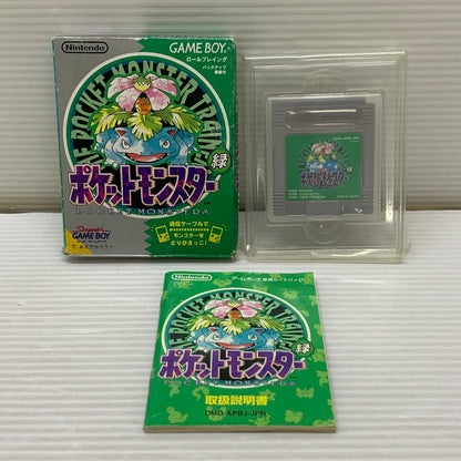 【現状渡し品】 ポケットモンスター 緑 -GB ゲームボーイ ゲームソフト レトロゲーム 任天堂 ロールプレイング 023-260531-em-04-min 万代Net店
