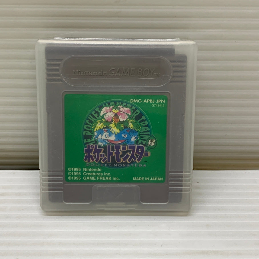 【現状渡し品】 ポケットモンスター 緑 -GB ゲームボーイ ゲームソフト レトロゲーム 任天堂 ロールプレイング 023-260531-em-04-min 万代Net店