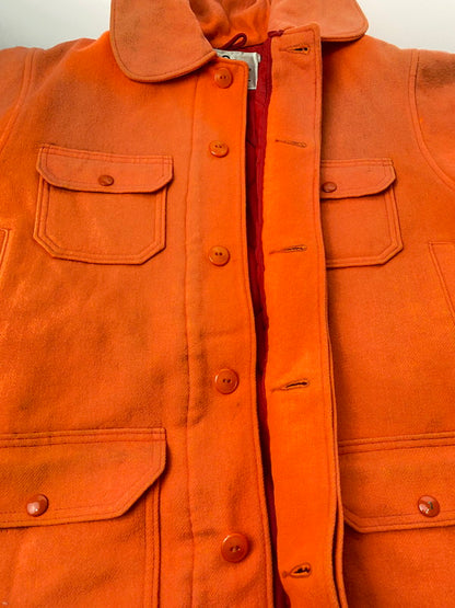 【現状渡し品】【メンズ】 WOOLRICH ウールリッチ 70's HUNTING JACKET 70年代 ハンティング ジャケット アウター 146-251227-yn-26-min サイズ：42 カラー：オレンジ 万代Net店