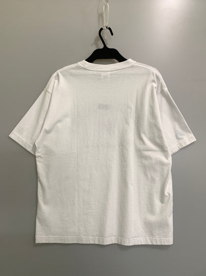 【中古品】【メンズ】 CHAMPION チャンピオン ×DRAGON QUEST TEE ドラゴンクエスト ティー C8-C318 ドラクエ Ｔシャツ 半袖 ショートスリーブ 148-260912-hu-12-min サイズ：M カラー：ホワイト 万代Net店
