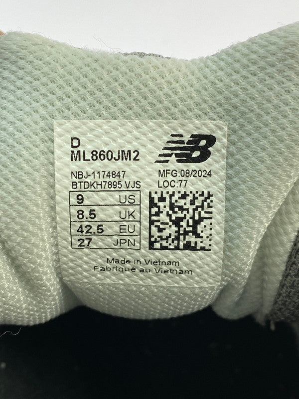 【中古品】【メンズ】 NEW BALANCE ニューバランス × COMME コムでギャルソンオム DES GARKONS HOMME 860V2 靴 シューズ スニーカー SNEAKERS 162-251225-zi-05-min サイズ：27㎝ カラー：グレー 万代Net店