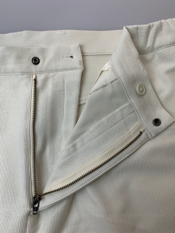 【中古品】【メンズ】 PWA プア CORDUROY WIDE PANTS D-P05 21AW コーデュロイ ワイドパンツ ボトムス 151-260707-jt-02-min サイズ：XL カラー：ホワイト 万代Net店