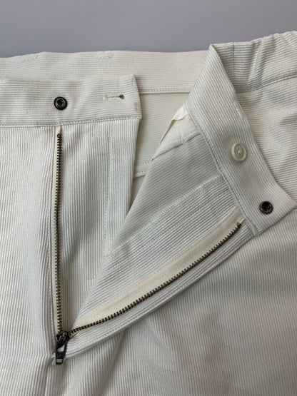 【中古品】【メンズ】 PWA プア CORDUROY WIDE PANTS D-P05 21AW コーデュロイ ワイドパンツ ボトムス 151-260707-jt-02-min サイズ：XL カラー：ホワイト 万代Net店