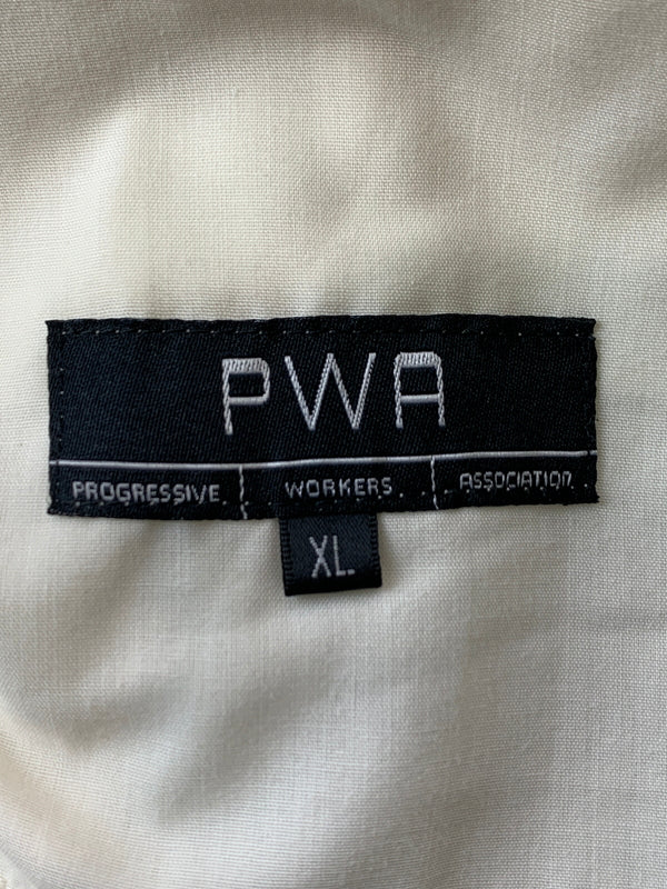 【中古品】【メンズ】 PWA プア CORDUROY WIDE PANTS D-P05 21AW コーデュロイ ワイドパンツ ボトムス 151-260707-jt-02-min サイズ：XL カラー：ホワイト 万代Net店