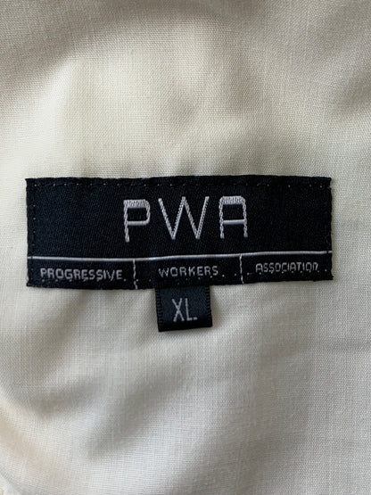 【中古品】【メンズ】 PWA プア CORDUROY WIDE PANTS D-P05 21AW コーデュロイ ワイドパンツ ボトムス 151-260707-jt-02-min サイズ：XL カラー：ホワイト 万代Net店