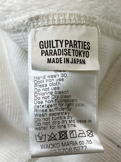 【中古品】【メンズ】 WACKO MARIA ワコマリア TEQUILA LS HOODED 17AW テキーラ ロングスリーブ フーデッド 長袖 パーカー メンズ 142-260717-em-30-min サイズ：M カラー：ホワイト 万代Net店