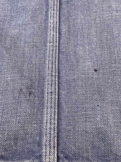 【中古品】【メンズ】 CHIMALA チマラ ヴィンテージ加工 デニム カバーオール メンズ アウター 140-260703-hu-36-min サイズ：XS カラー：ブルーインディゴ 万代Net店