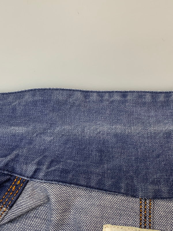 【中古品】【メンズ】 CHIMALA チマラ ヴィンテージ加工 デニム カバーオール メンズ アウター 140-260703-hu-36-min サイズ：XS カラー：ブルーインディゴ 万代Net店