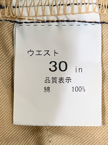 【中古品】【メンズ】 STRONG HOLD ストロングホールド ストライプヒッコリー切替デニムパンツ 8102 メンズ ボトムス 156-260704-hu-17-min サイズ：W30 L32 カラー：ブルーインディゴ/クリーム（ストライプ） 万代Net店