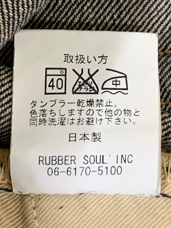 【中古品】【メンズ】 STRONG HOLD ストロングホールド ストライプヒッコリー切替デニムパンツ 8102 メンズ ボトムス 156-260704-hu-17-min サイズ：W30 L32 カラー：ブルーインディゴ/クリーム（ストライプ） 万代Net店