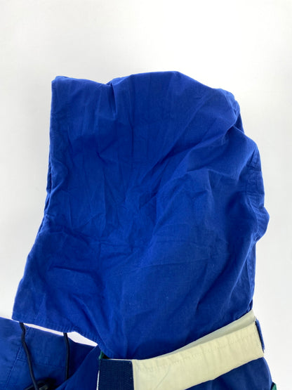 【中古品】【メンズ】 TOWN CRAFT タウンクラフト LS NYLON JACKET 80S ロングスリーブ ナイロン ジャケット 80年代 ヴィンテージ メンズ アウター 146-260731-em-31-min サイズ：XXL カラー：ブルー系 万代Net店
