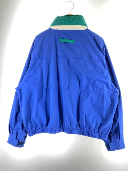 【中古品】【メンズ】 TOWN CRAFT タウンクラフト LS NYLON JACKET 80S ロングスリーブ ナイロン ジャケット 80年代 ヴィンテージ メンズ アウター 146-260731-em-31-min サイズ：XXL カラー：ブルー系 万代Net店