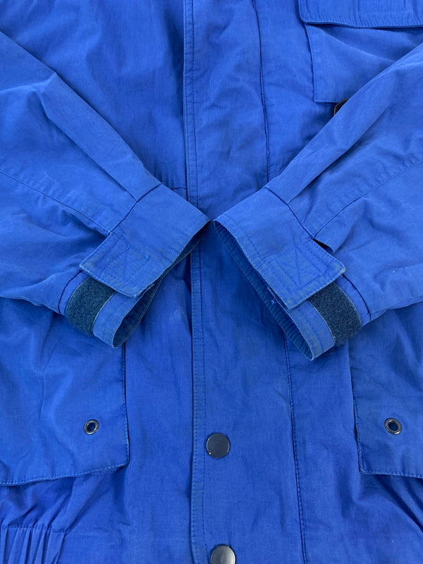 【中古品】【メンズ】 TOWN CRAFT タウンクラフト LS NYLON JACKET 80S ロングスリーブ ナイロン ジャケット 80年代 ヴィンテージ メンズ アウター 146-260731-em-31-min サイズ：XXL カラー：ブルー系 万代Net店