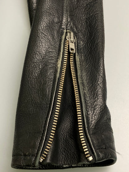 【中古品】【メンズ】 KADOYA カドヤ KYXMVSF SIGLE RIDERS JACKET シングルライダースジャケット 145-251227-zi-41-min サイズ：LB カラー：ブラック 万代Net店