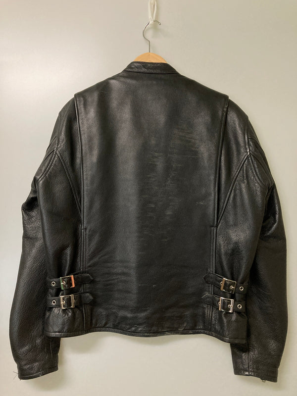 【中古品】【メンズ】 KADOYA カドヤ KYXMVSF SIGLE RIDERS JACKET シングルライダースジャケット 145-251227-zi-41-min サイズ：LB カラー：ブラック 万代Net店