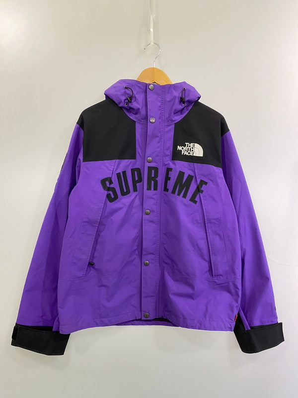 【中古品】【メンズ】 Supreme シュプリーム THE NORTH FACE 19SS ARC LOGO MOUNTAIN PARKA NP11901I ザ ノース フェイス アーチ ロゴ マウンテンパーカー アウター 149-251227-yn-29-min サイズ：M カラー：パープル 万代Net店