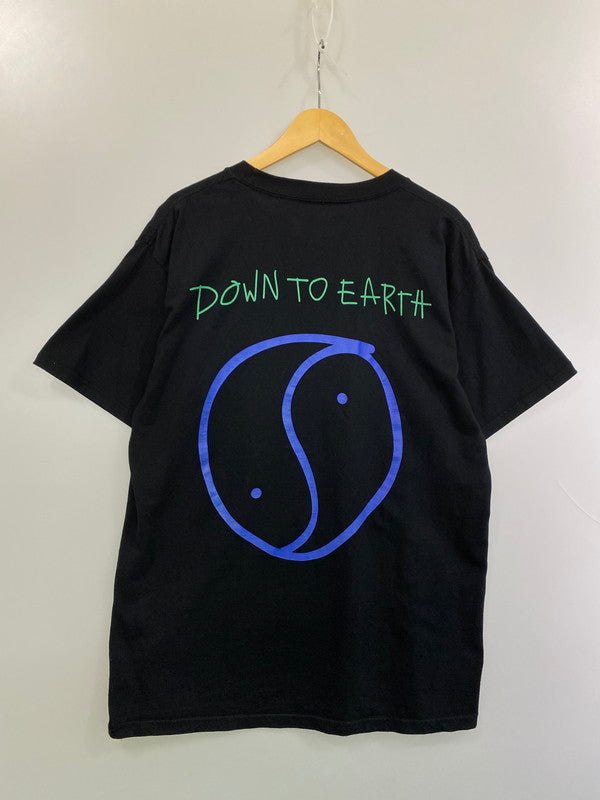 【中古品】【メンズ】 ASTROWORLD アストロワールド TRAVIS SCOTT MERCH HAPPY FACE T-SHIRT Tシャツ トップス 142-251227-zi-52-min サイズ：XL カラー：ブラック 万代Net店