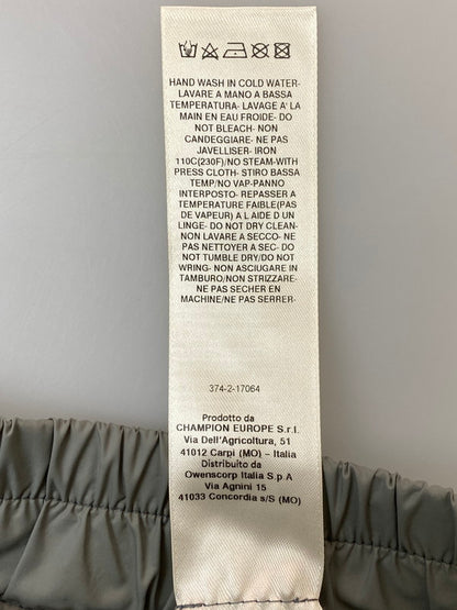 【中古品】【メンズ】 ×CHAMPION チャンピオン CW21S0016-114575 FRONT LOGO NYLON PANTS ナイロンパンツ ボトムス 152-251227-zi-13-min サイズ：XS カラー：グレー 万代Net店