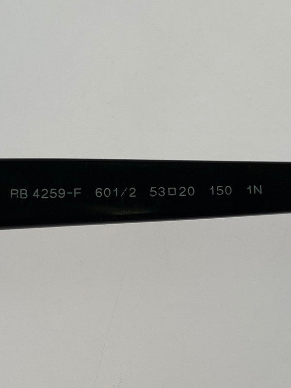 【現状渡し品】【メンズ/レディース】 Ray-Ban レイバン RB4259-F SUNGLASSES サングラス 203-251225-zi-20-min サイズ：53□20 150 カラー：ブラック 万代Net店