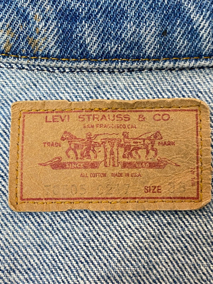 【現状渡し品】【メンズ】 Levi's リーバイス 70505-0217 DENIM JACKET デニムジャケット 146-251227-zi-04-min サイズ：38 カラー：インディゴ 万代Net店