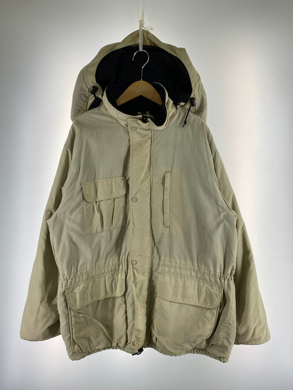 【中古品】【メンズ】 Eddie Bauer エディー・バウアー マウンテンジャケット 90S USA製 裏フリース メンズ アウター ヴィンテージ 144-260322-em-25-min サイズ：L カラー：アイボリー 万代Net店