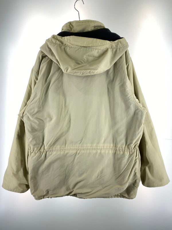 【中古品】【メンズ】 Eddie Bauer エディー・バウアー マウンテンジャケット 90S USA製 裏フリース メンズ アウター ヴィンテージ 144-260322-em-25-min サイズ：L カラー：アイボリー 万代Net店