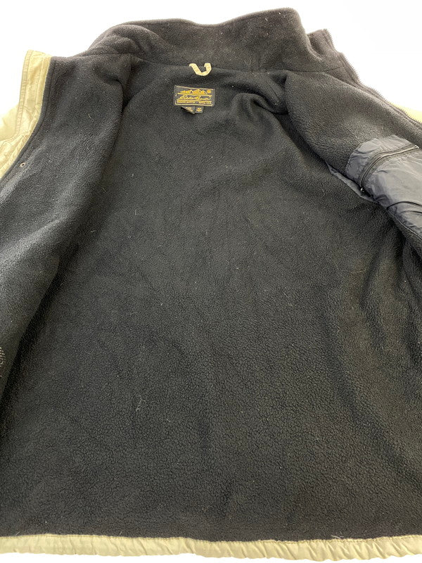 【中古品】【メンズ】 Eddie Bauer エディー・バウアー マウンテンジャケット 90S USA製 裏フリース メンズ アウター ヴィンテージ 144-260322-em-25-min サイズ：L カラー：アイボリー 万代Net店