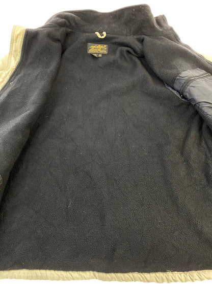 【中古品】【メンズ】 Eddie Bauer エディー・バウアー マウンテンジャケット 90S USA製 裏フリース メンズ アウター ヴィンテージ 144-260322-em-25-min サイズ：L カラー：アイボリー 万代Net店