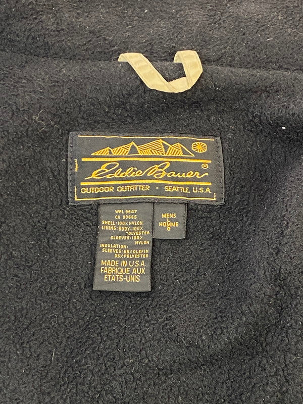 【中古品】【メンズ】 Eddie Bauer エディー・バウアー マウンテンジャケット 90S USA製 裏フリース メンズ アウター ヴィンテージ 144-260322-em-25-min サイズ：L カラー：アイボリー 万代Net店
