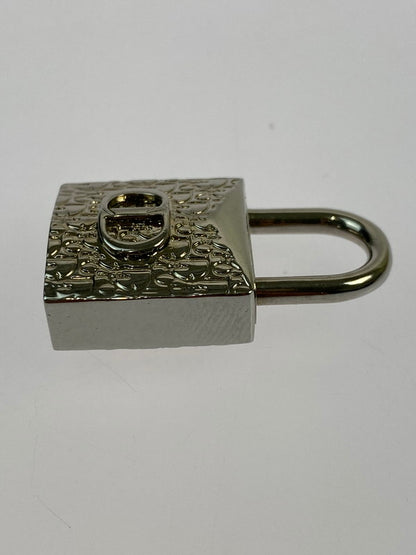 【中古品】【レディース】 Christian Dior クリスチャンディオール オブリーク CDアイコン パドロック ネックレス アクセサリー ペンダント 182-251231-kk-19-min カラー：シルバー 万代Net店