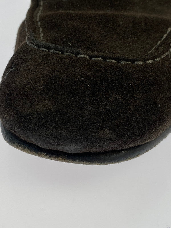 【中古品】【メンズ】 JIMMY CHOO ジミーチュウ DIAMOND TILDA LOAFER ダイアモンド ティルダ ローファー 164-251225-zi-08-min サイズ：41 カラー：ブラウン 万代Net店