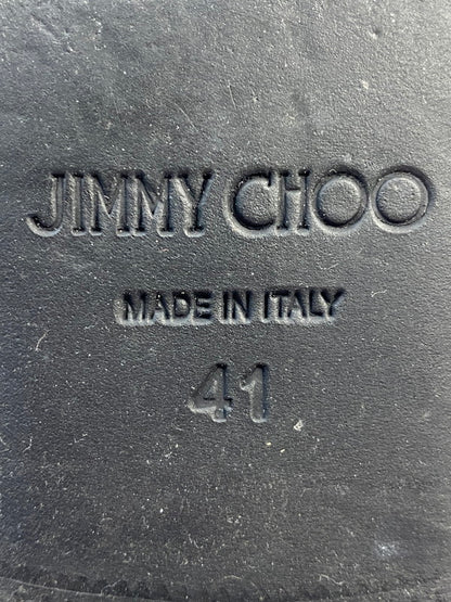 【中古品】【メンズ】 JIMMY CHOO ジミーチュウ DIAMOND TILDA LOAFER ダイアモンド ティルダ ローファー 164-251225-zi-08-min サイズ：41 カラー：ブラウン 万代Net店