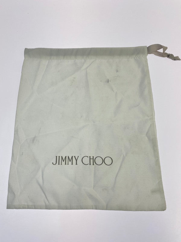 【中古品】【メンズ】 JIMMY CHOO ジミーチュウ DIAMOND TILDA LOAFER ダイアモンド ティルダ ローファー 164-251225-zi-08-min サイズ：41 カラー：ブラウン 万代Net店
