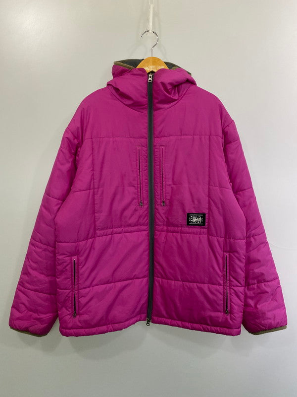 【現状渡し品】【メンズ】 STUSSY ステューシー AUTHENTIC GEAR 00S THERMOLITE PUFF JACKET パフ ジャケット 142-251227-zi-61-min サイズ：L カラー：ピンク 万代Net店