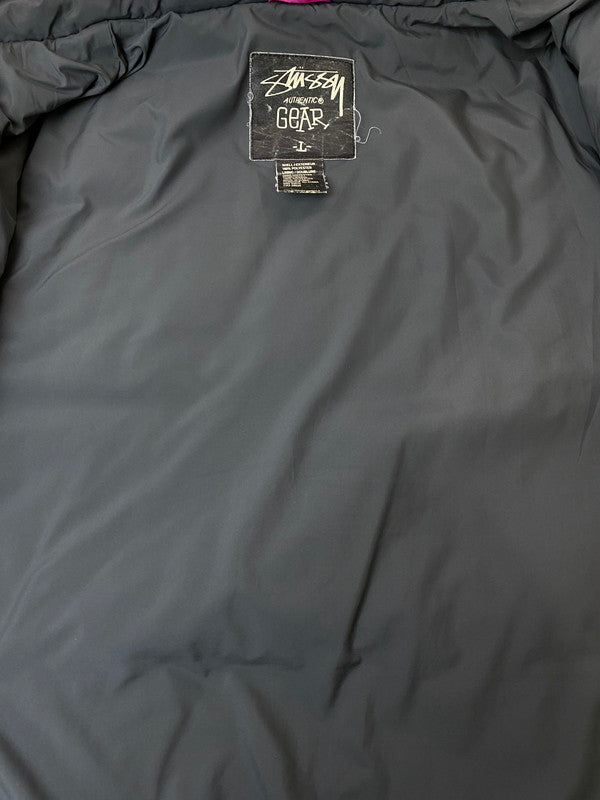【現状渡し品】【メンズ】 STUSSY ステューシー AUTHENTIC GEAR 00S THERMOLITE PUFF JACKET パフ ジャケット 142-251227-zi-61-min サイズ：L カラー：ピンク 万代Net店
