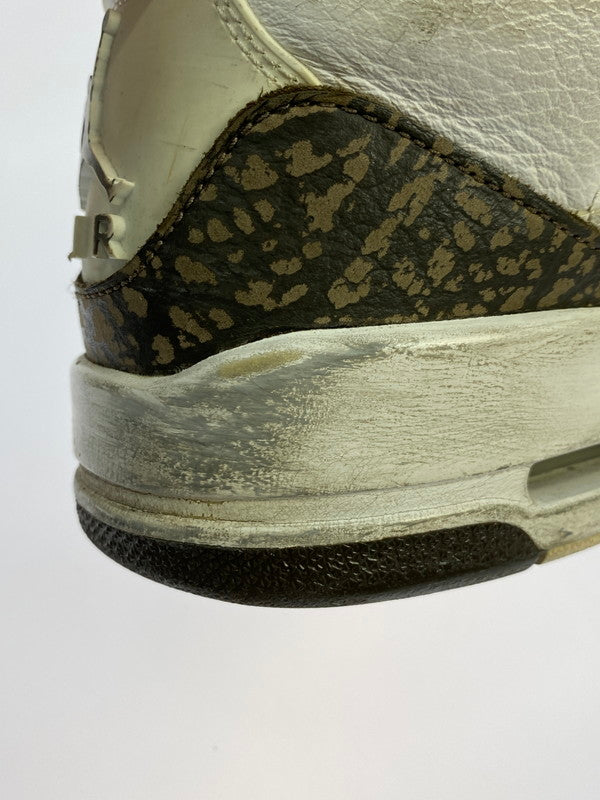 【中古品】【メンズ】 NIKE ナイキ AIR JORDAN 3 RETRO 136064-122 エアジョーダン3 レトロ スニーカー メンズ シューズ 靴 160-251228-em-25-min サイズ：26.0cm カラー：MOCHA 万代Net店