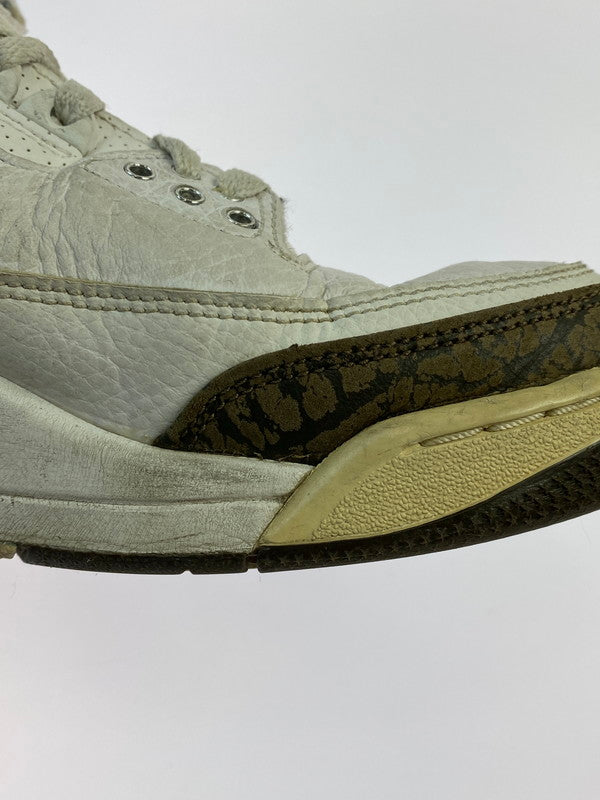 【中古品】【メンズ】 NIKE ナイキ AIR JORDAN 3 RETRO 136064-122 エアジョーダン3 レトロ スニーカー メンズ シューズ 靴 160-251228-em-25-min サイズ：26.0cm カラー：MOCHA 万代Net店