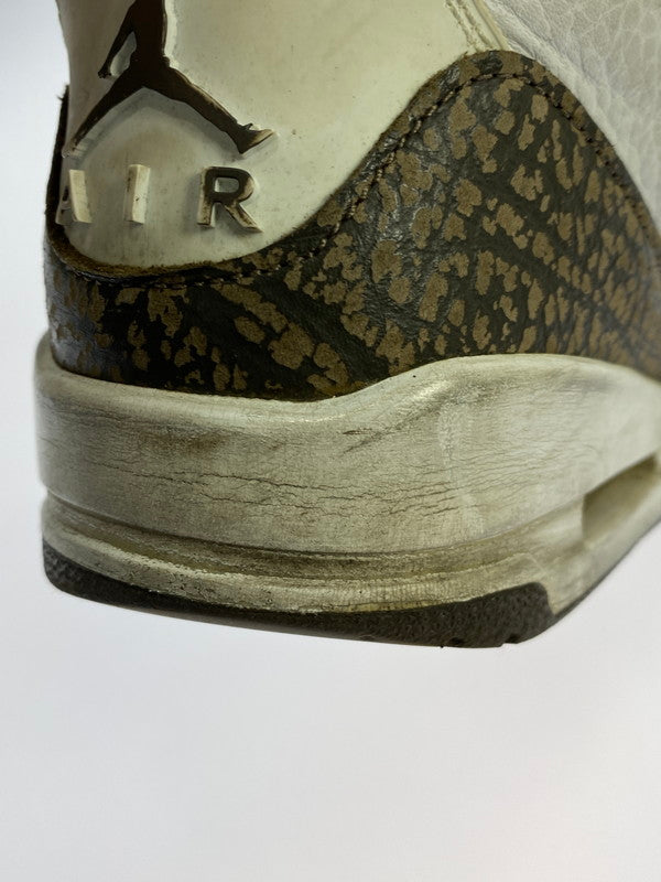 【中古品】【メンズ】 NIKE ナイキ AIR JORDAN 3 RETRO 136064-122 エアジョーダン3 レトロ スニーカー メンズ シューズ 靴 160-251228-em-25-min サイズ：26.0cm カラー：MOCHA 万代Net店