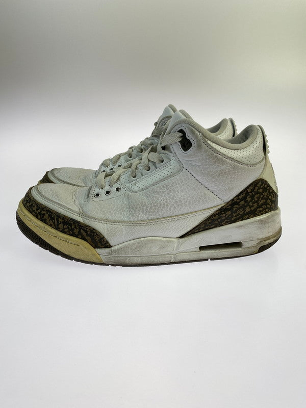 【中古品】【メンズ】 NIKE ナイキ AIR JORDAN 3 RETRO 136064-122 エアジョーダン3 レトロ スニーカー メンズ シューズ 靴 160-251228-em-25-min サイズ：26.0cm カラー：MOCHA 万代Net店