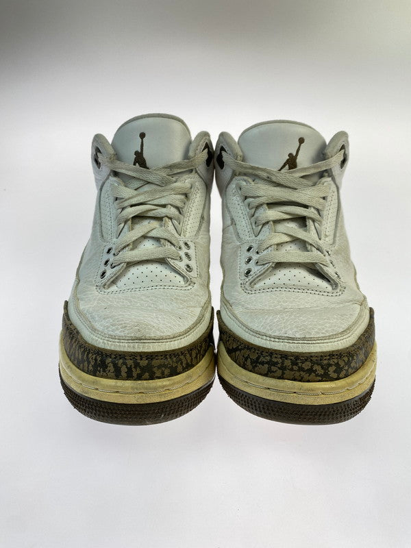 【中古品】【メンズ】 NIKE ナイキ AIR JORDAN 3 RETRO 136064-122 エアジョーダン3 レトロ スニーカー メンズ シューズ 靴 160-251228-em-25-min サイズ：26.0cm カラー：MOCHA 万代Net店