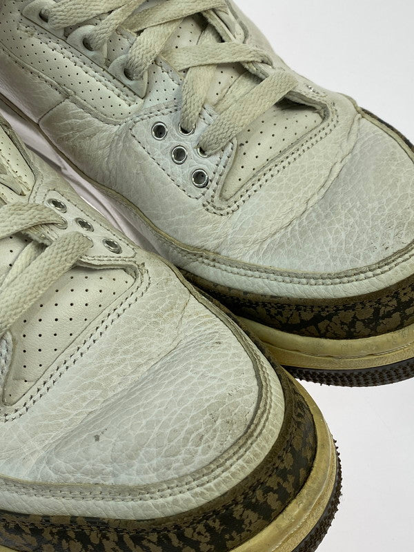 【中古品】【メンズ】 NIKE ナイキ AIR JORDAN 3 RETRO 136064-122 エアジョーダン3 レトロ スニーカー メンズ シューズ 靴 160-251228-em-25-min サイズ：26.0cm カラー：MOCHA 万代Net店