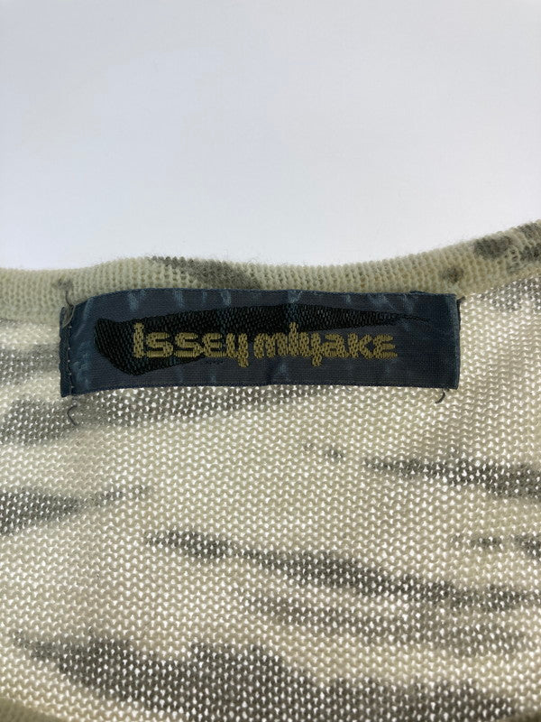 【中古品】【レディース】 ISSEY MIYAKE イッセイミヤケ LC37132 80S WOOL KNIT ウールニット トップス 170-251230-zi-23-min サイズ：M 万代Net店
