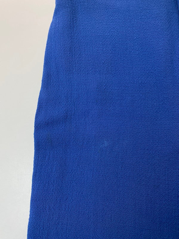 【中古品】【レディース】 ISSEY MIYAKE イッセイミヤケ IM61-FF122 WOOL WIDE PANT ウールワイドパンツ 171-251227-zi-29-min サイズ：L カラー：ブルー 万代Net店