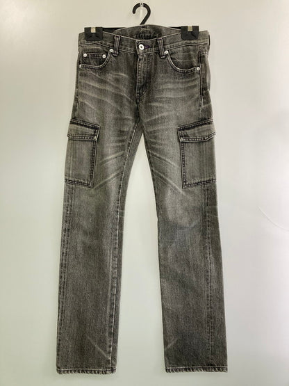 【中古品】【メンズ】 NEIGHBORHOOD ネイバーフッド DCNH-PT-W11 00S SAVAGE DENIM PANT サヴィッジデニムパンツ 153-260104-zi-17-min サイズ：S カラー：グレー系 万代Net店