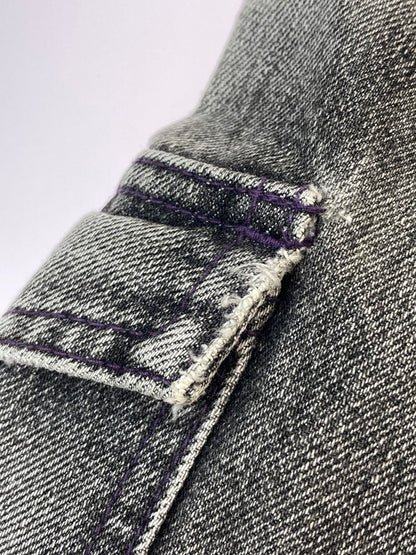 【中古品】【メンズ】 NEIGHBORHOOD ネイバーフッド DCNH-PT-W11 00S SAVAGE DENIM PANT サヴィッジデニムパンツ 153-260104-zi-17-min サイズ：S カラー：グレー系 万代Net店