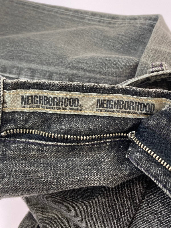【中古品】【メンズ】 NEIGHBORHOOD ネイバーフッド DCNH-PT-W11 00S SAVAGE DENIM PANT サヴィッジデニムパンツ 153-260104-zi-17-min サイズ：S カラー：グレー系 万代Net店