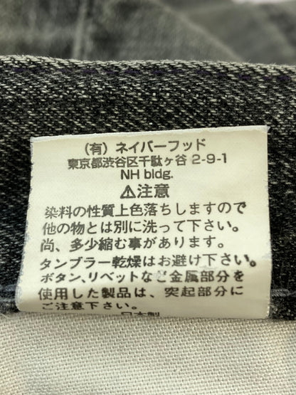 【中古品】【メンズ】 NEIGHBORHOOD ネイバーフッド DCNH-PT-W11 00S SAVAGE DENIM PANT サヴィッジデニムパンツ 153-260104-zi-17-min サイズ：S カラー：グレー系 万代Net店