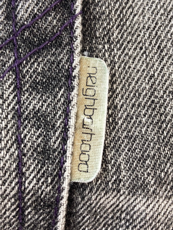 【中古品】【メンズ】 NEIGHBORHOOD ネイバーフッド DCNH-PT-W11 00S SAVAGE DENIM PANT サヴィッジデニムパンツ 153-260104-zi-17-min サイズ：S カラー：グレー系 万代Net店