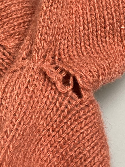 【現状渡し品】【メンズ】 STONE ISLAND ストーンアイランド 7115513A3 CREW NECK KNIT クルーネックニット 141-251227-zi-35-min サイズ：L カラー：ピンク系 万代Net店